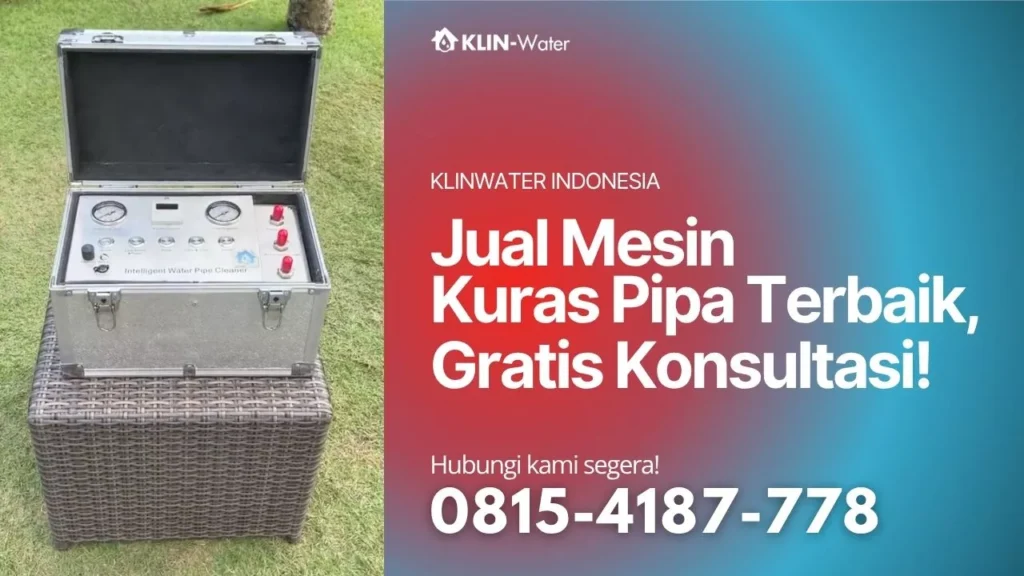 jual mesin kuras pipa detox pipa klin water