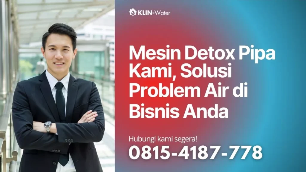 jual mesin kuras pipa detox pipa klin water