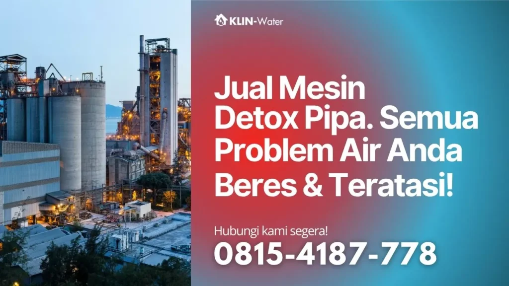 jual mesin kuras pipa detox pipa klin water