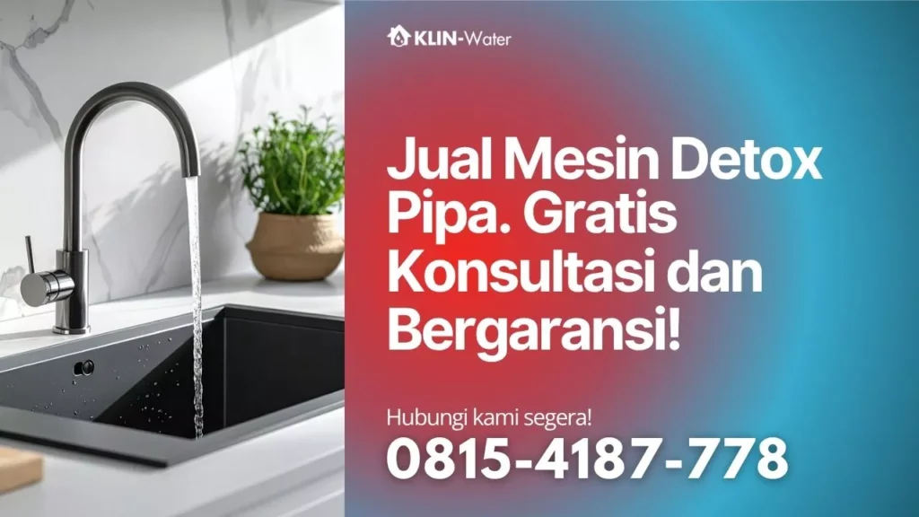 jual mesin kuras pipa detox pipa klin water
