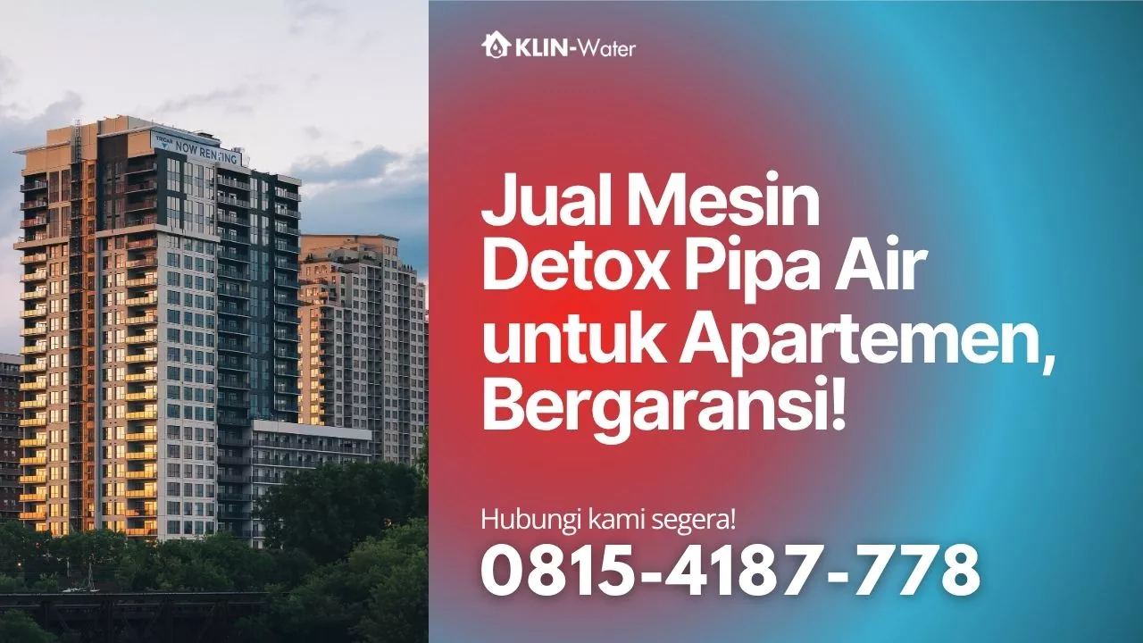 jual mesin kuras pipa detox pipa klin water